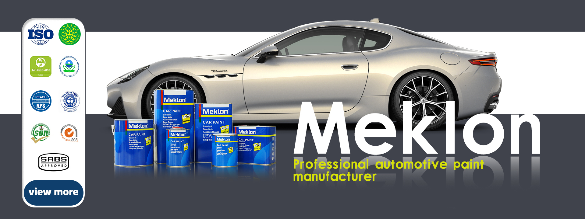 Qualité Tournez la peinture de voiture usine