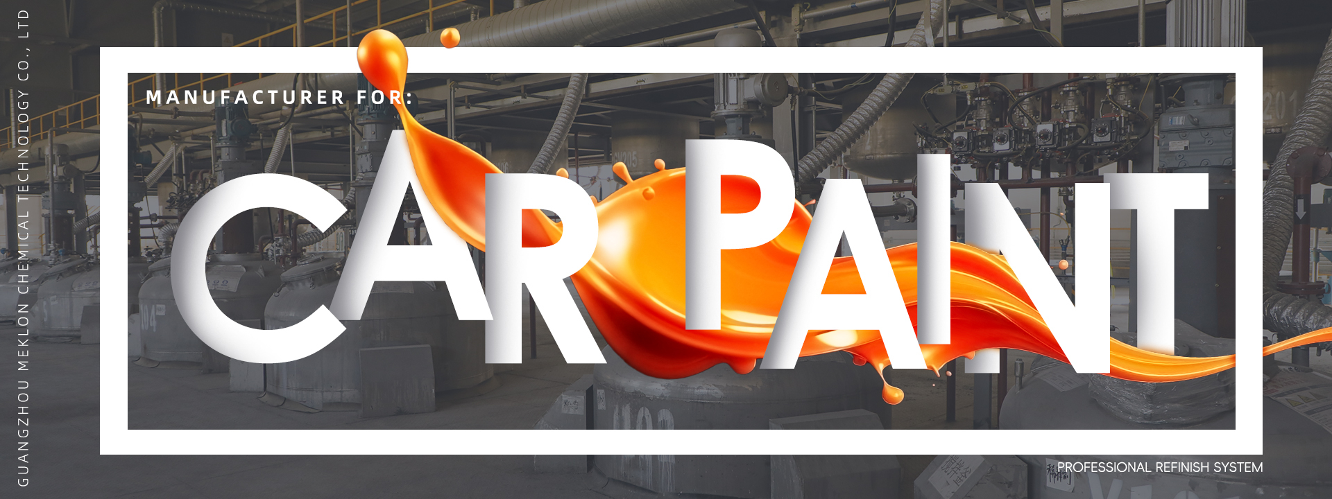 Qualité Tournez la peinture de voiture usine