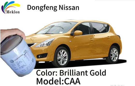 L'or brillant est un revêtement de peinture de voiture résistant aux UV.