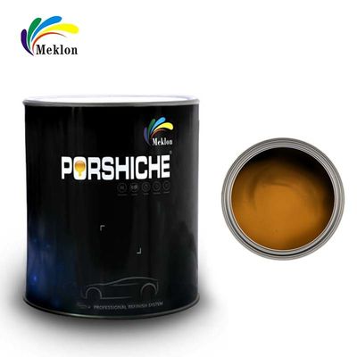 SGS Peinture automobile jaune foncé Top Coat Fade Résistant aux intempéries