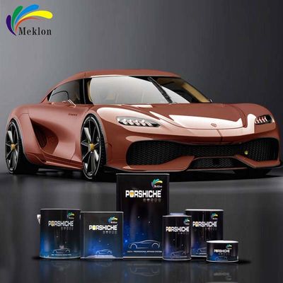 SGS Peinture automobile jaune foncé Top Coat Fade Résistant aux intempéries