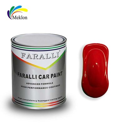 Peinture automobile rouge vif sans odeur résistante aux alcalins