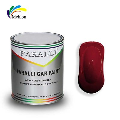 Peinture automobile rouge oxyde de fer couche supérieure résistante aux solvants imperméable à l'humidité