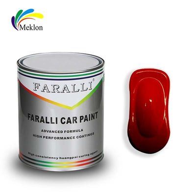 Matériaux premiers avancés Peinture automobile à haute application Peinture automobile rouge cristallin HS 1K