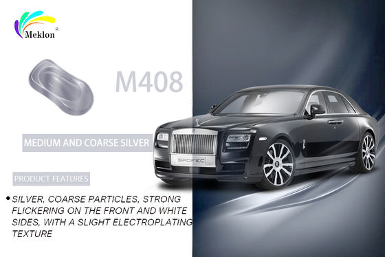 Peinture automobile en argent métallique inodore résistant au mildiou polyvalent