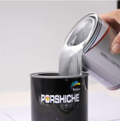 Peinture de voiture en argent métallique à plusieurs scènes, anti-rayures, étanche à l'humidité