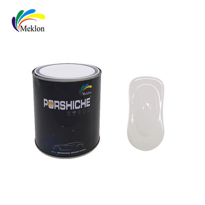 1K Anti-UV Refinish Peinture de voiture Grossière Blanche Perle Couleur Brillante Extérieur