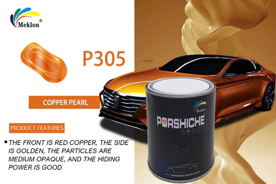 Peinture automobile en cuivre non toxique Perle résistante aux intempéries Anti-UV Finition brillante
