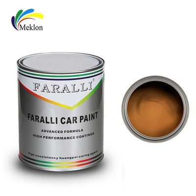Couche automatique 1K Fer transparent Jaune Acrylique Finition Glitter Peinture automobile