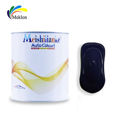 Peinture automobile acrylique 1K Basecoat Film de couleur noir Épaisseur 1,5-2,0 Mils