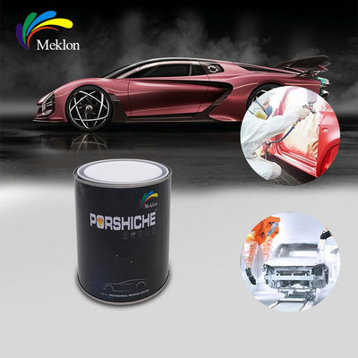 Peinture automobile rouge rose étanche et non toxique, produits de finition automobile brillants