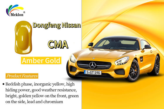 Dongfeng Nissan CMA Ambre or Refinish Peinture de voiture Bonne durabilité