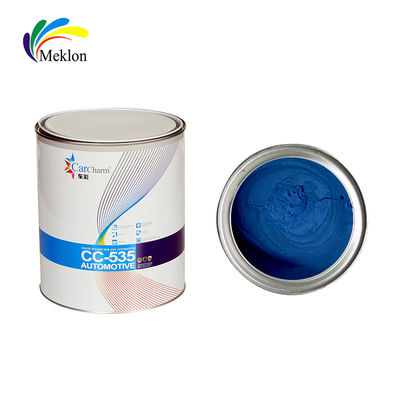 1K Carrosserie de voiture Refinish Peinture de voiture Bonne puissance de couverture bleu transparent