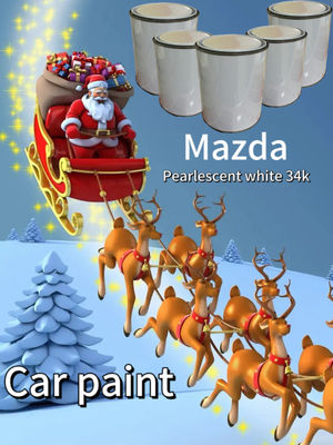 Peinture de voiture de 34K de perle blanche de finition haute résistance adaptée pour Angkesela Auto