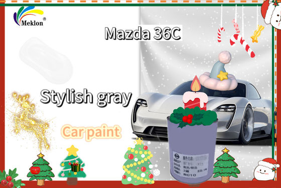 36C Style Gray La peinture automobile grise neutre parfaite de Mazda