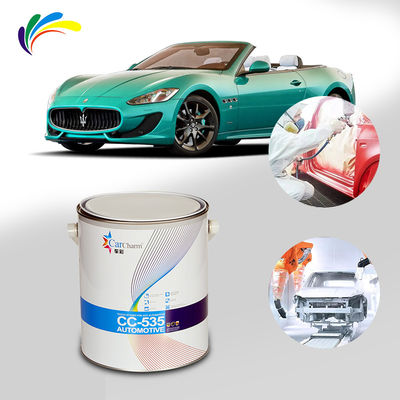 1K Couleur solide Peinture de base automobile Peinture de voiture jaune verte