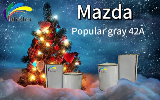 Formule personnalisée pour le 42A Meteor Gris bonne peinture de voiture pour Mazda