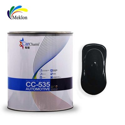Peinture de finition automatique de haute dureté 2K Topcoat Bien que la peinture de voiture noire