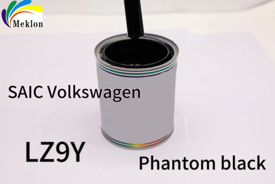 La peinture automobile noire à séchage rapide La profondeur standard pour SAIC Volkswagen 2019 Modèles LZ9Y Phantom