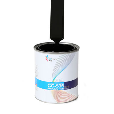 2K noir pur Refinish Peinture de voiture 4L Low Voc Deep Black Effect Of P-237