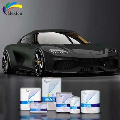 2K noir pur Refinish Peinture de voiture 4L Low Voc Deep Black Effect Of P-237