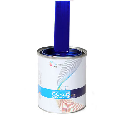 Peinture de voiture supérieure couche supérieure brillante pour automobile 2K bleu standard