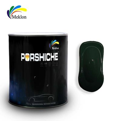 Peinture d'automobile avec peinture de voiture finition verte