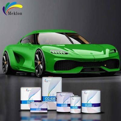 Peinture de voiture verte en couche supérieure avec des installations avancées