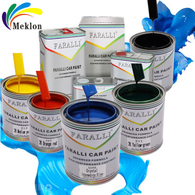 Peinture automobile bleue couche de base Peinture automobile acrylique pour la réparation de véhicules