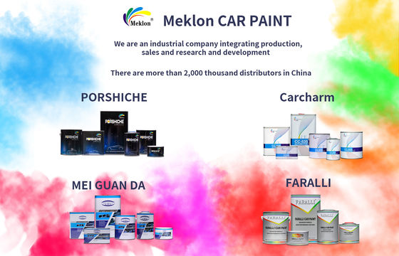 2K noir pur Refinish Peinture de voiture 4L Low Voc Deep Black Effect Of P-237
