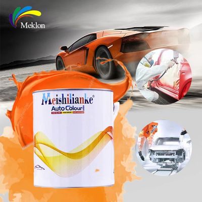 Peinture orange de base automobile Peinture acrylique Aotu pour réparation automobile