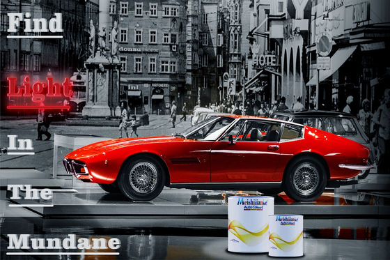 Refinir la peinture automobile 2K pourpre peinture automobile pour les revêtements durables et vibrants