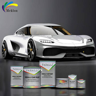 Peinture automobile blanche perle haute brillance avec une variété de couleurs pour voitures et camions haut de gamme