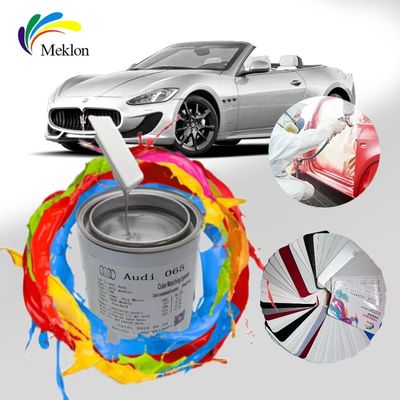 Toyota 1D4 Refinition de peinture automatique argentée pour une brillance et une dureté supérieures