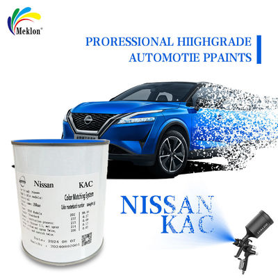 Peinture de voiture mixte prête à l'emploi Nissan Interstellaire bleu Code KAC Peinture automatique