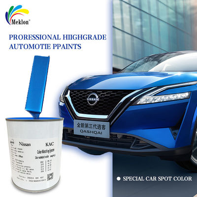Peinture de voiture mixte prête à l'emploi Nissan Interstellaire bleu Code KAC Peinture automatique
