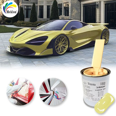 Vente en gros de peinture automobile mixte prête à l'emploi Toyota 1B2 Champagne Gold