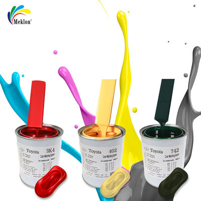 Peinture de voiture mixte résistante aux rayures et aux copeaux pour Toyota 4Q2 Champagne Gold