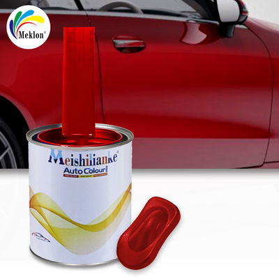 Peinture de voiture écologique couche de base Peinture automobile rouge Couche liquide durable