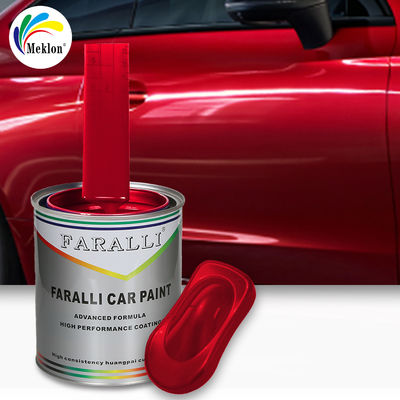 SGS Peinture automobile rouge perle inoffensive, peinture automobile perlante résistante aux intempéries