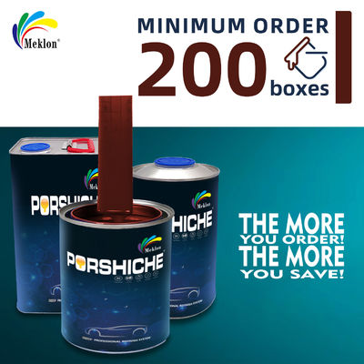 Acrylique 1K 2K couleur rouge Spray pour le corps de voiture couleur métallique Peinture automobile fournisseur de couche supérieure