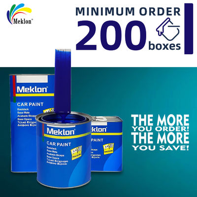 Peinture de carrosserie automobile 1K Basecoat Couleurs bleu perle Crystal Coating Spray automobile Peinture de voiture de base automobile