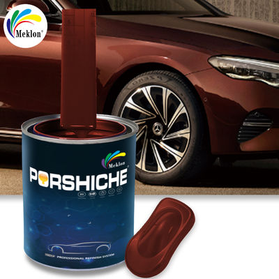 Adhésion et durabilité supérieures avec 1K Peinture automobile haute brillance 2K Couche de couleur solide Peinture automobile couche de base