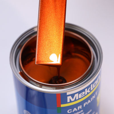 Automobil 1K Flamme cuivre perle Acrylique revêtement liquide Application facile Système de mélange de peinture automobile usine Prix de gros pour