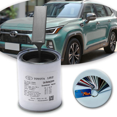 Toyota 1B2 Peinture automobile gris argenté et durable pour les concessionnaires et grossistes