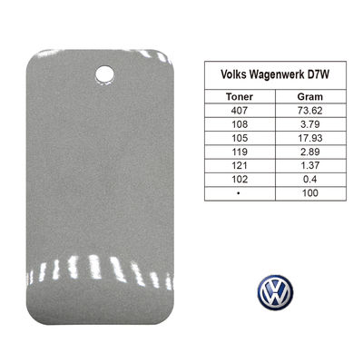 Peinture automobile argentée Volkswagen 7DW Convient pour les grossistes