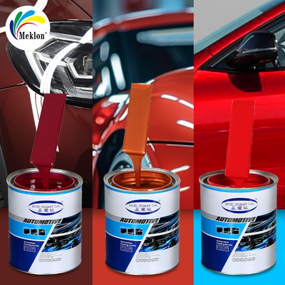 Peinture rouge transparente ultra-durable et résistante aux rayures, à la protection UV et rentable pour le raffinage et la personnalisation automobile