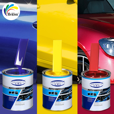 Peinture anti-corrosion et anti-UV correspondant à la couleur d'usine d'origine peinture de voiture jaune fer