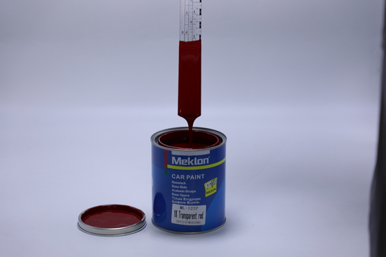 Peinture de voiture rouge transparente ultra durable, à séchage rapide et résistante aux UV