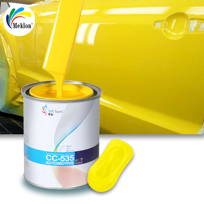 Jaune citron, respectueux de l'environnement et durable, assorti à la peinture d'origine de la voiture